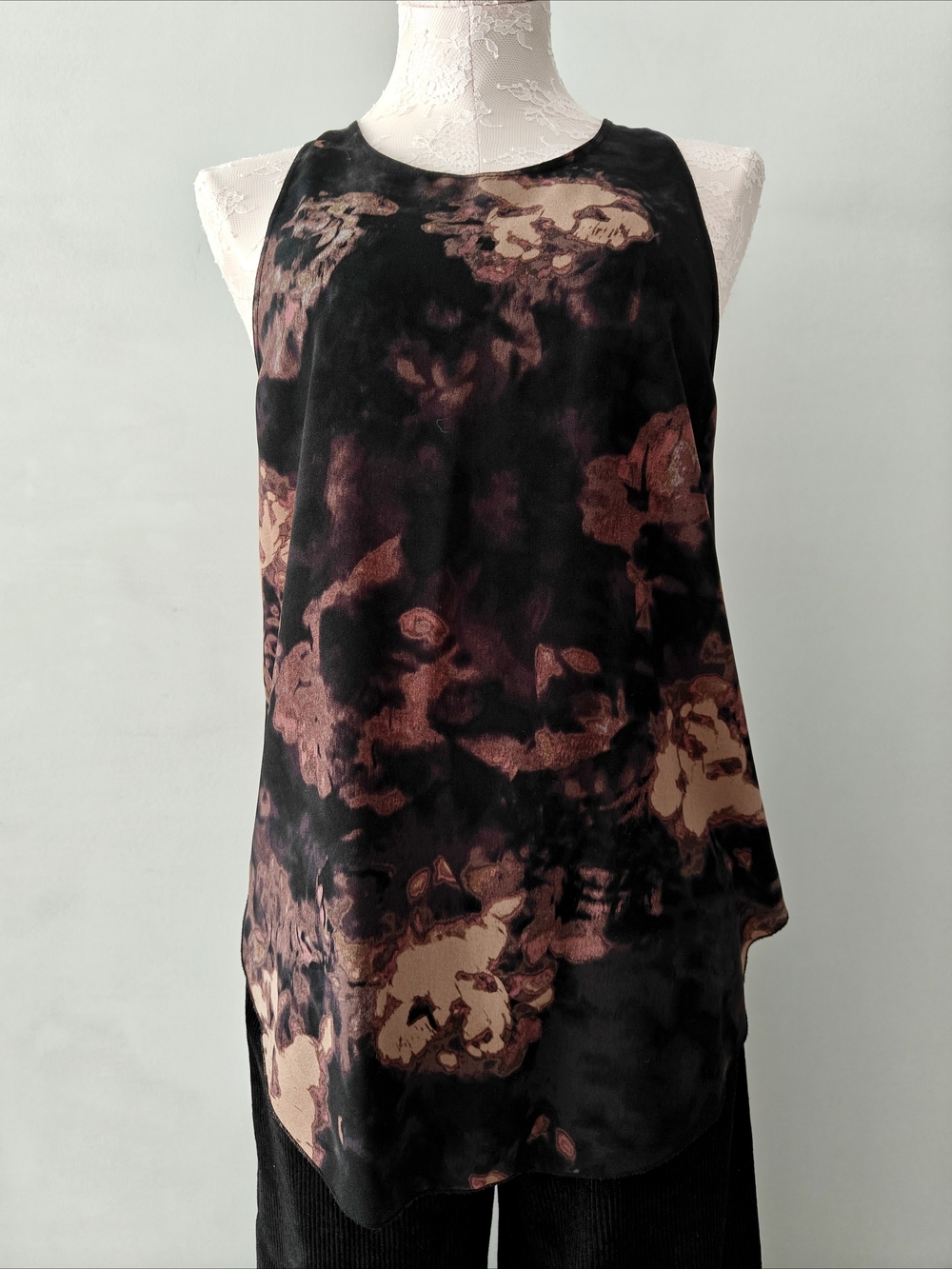Wilfred Adalene Blouse Small Abstract Print ASO Arrow Lightweight Sleeveless